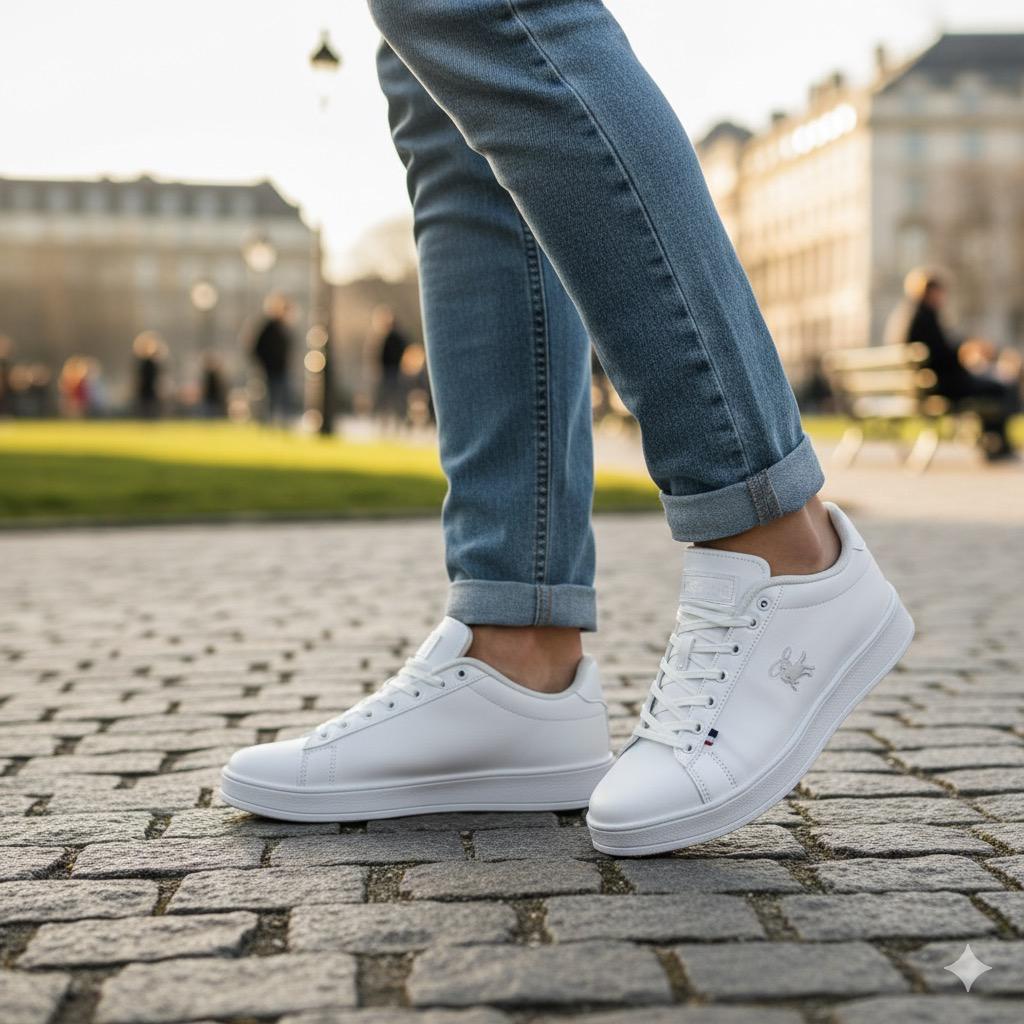 RASCOON ERKEK SNEAKER 040 BEYAZ GÜMÜŞ